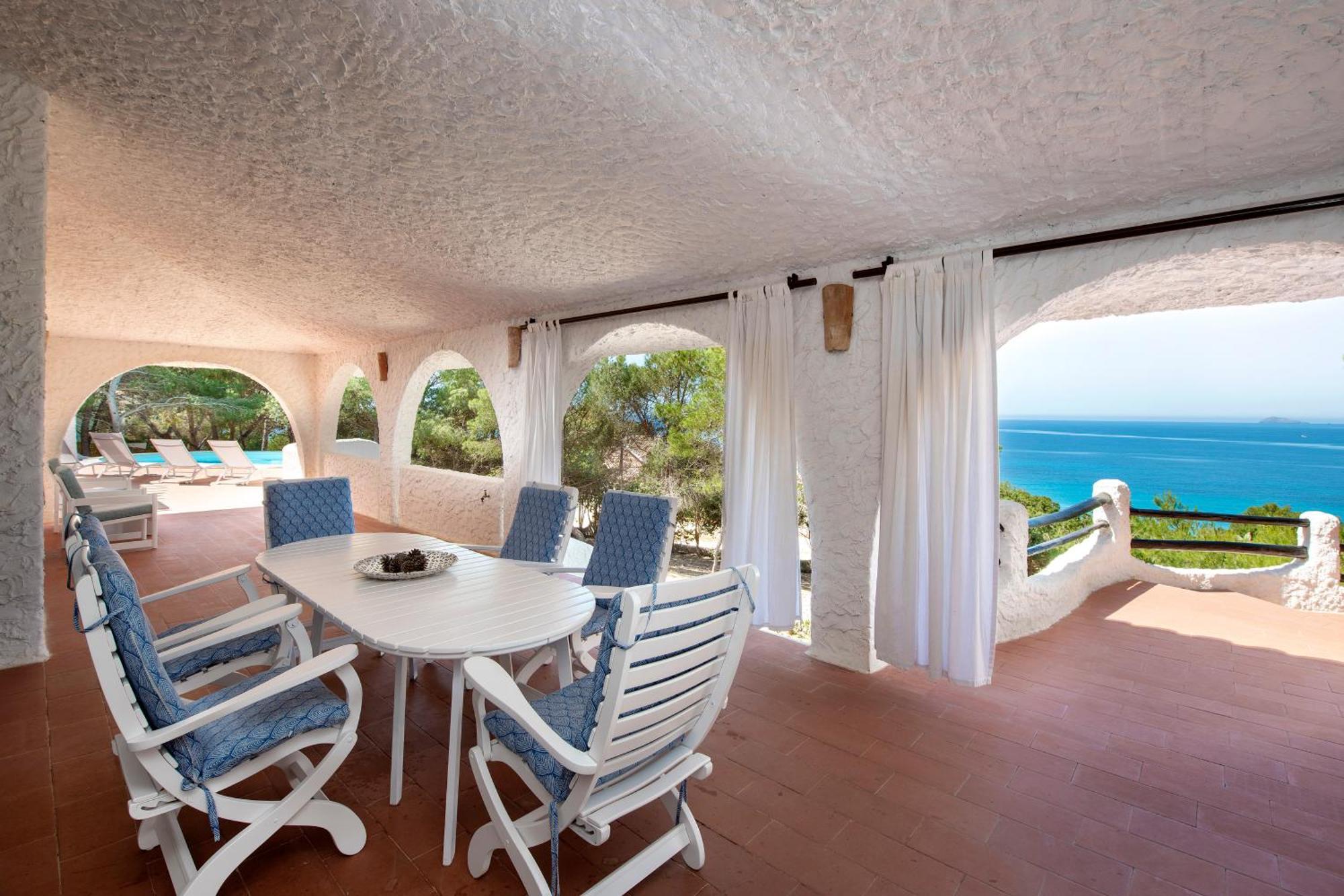 Villa Eliana Sul Mare Porto Pino Buitenkant foto