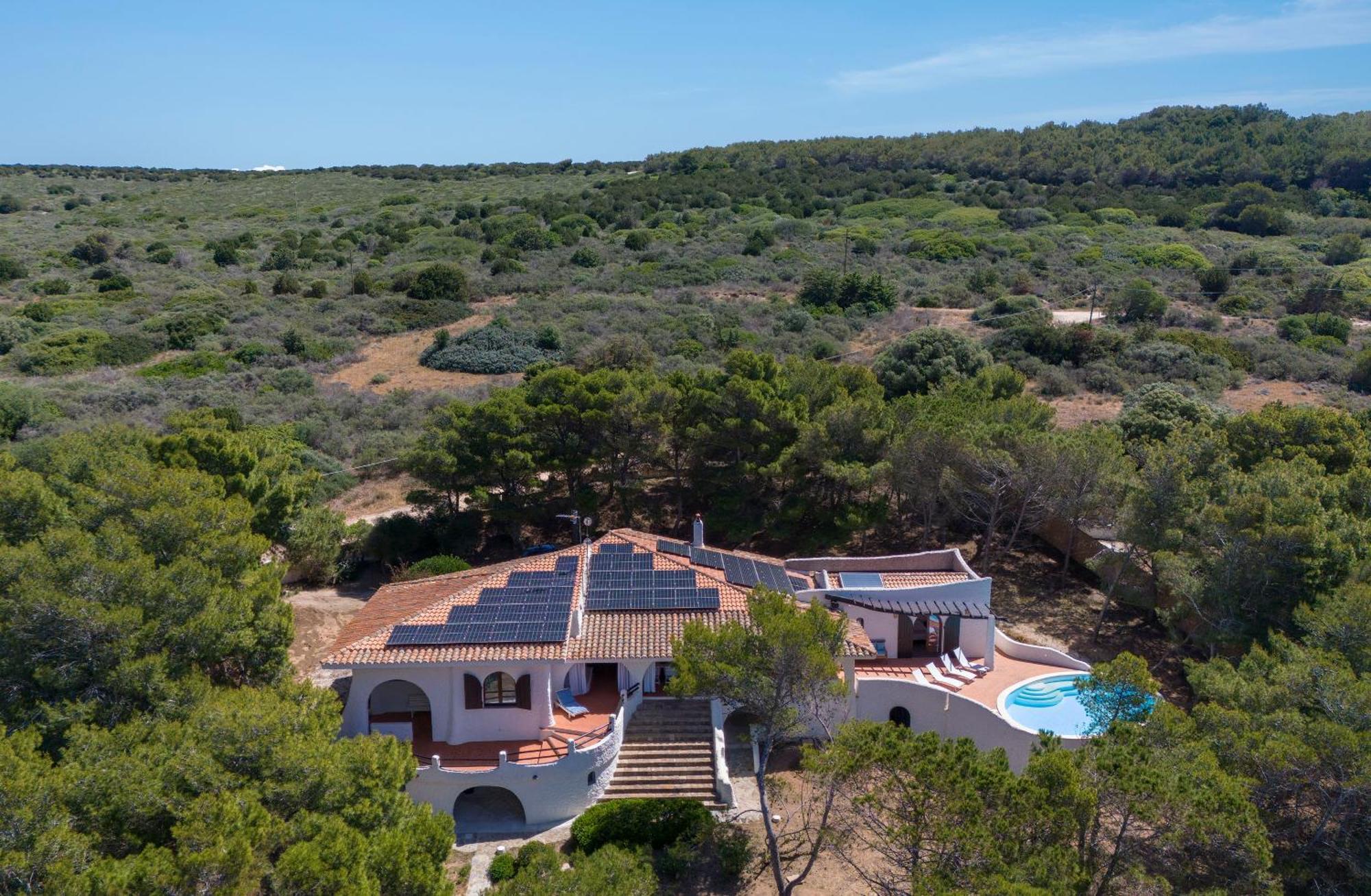 Villa Eliana Sul Mare Porto Pino Buitenkant foto