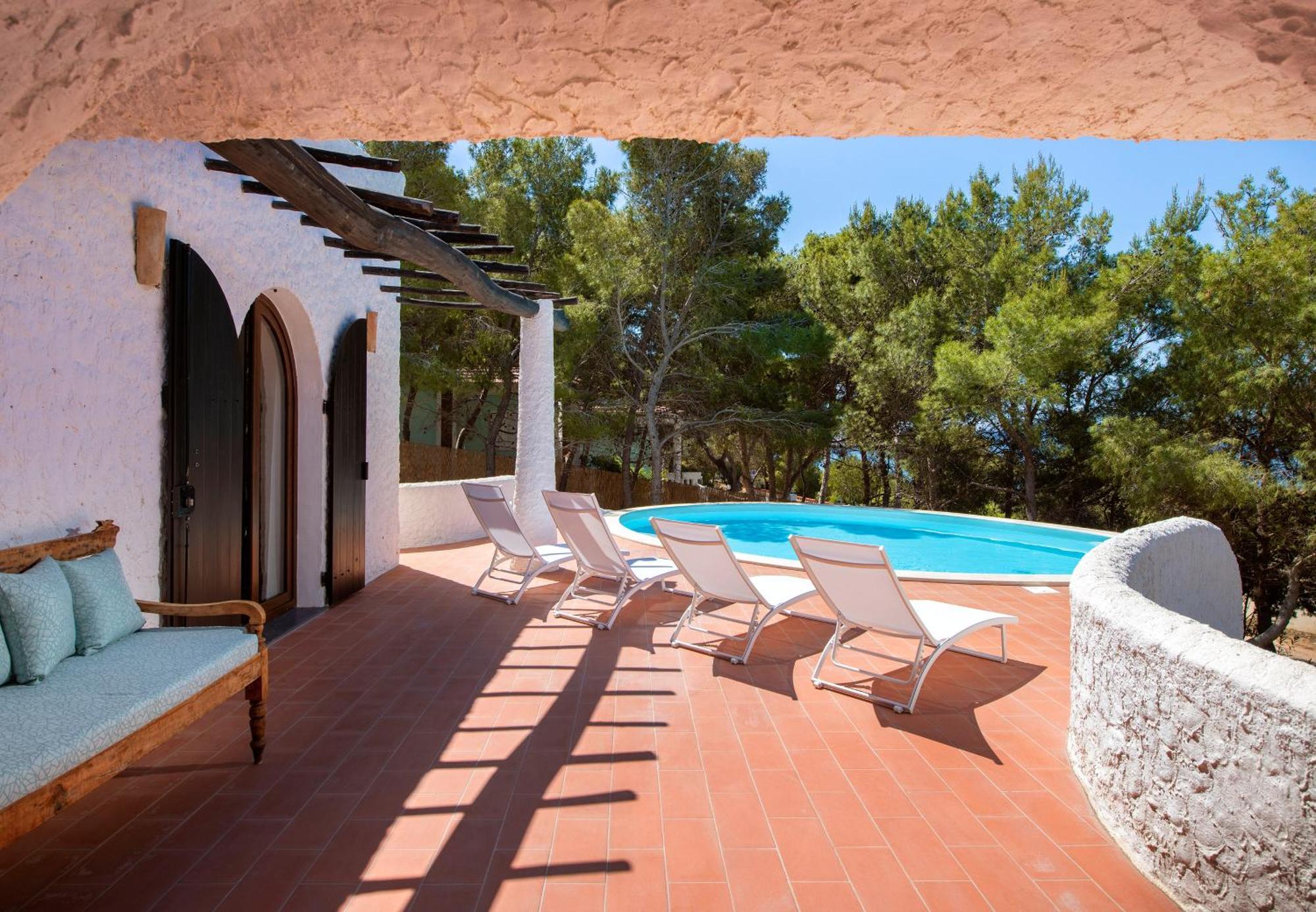Villa Eliana Sul Mare Porto Pino Buitenkant foto