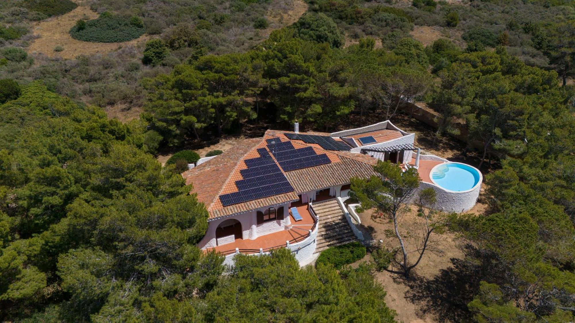 Villa Eliana Sul Mare Porto Pino Buitenkant foto
